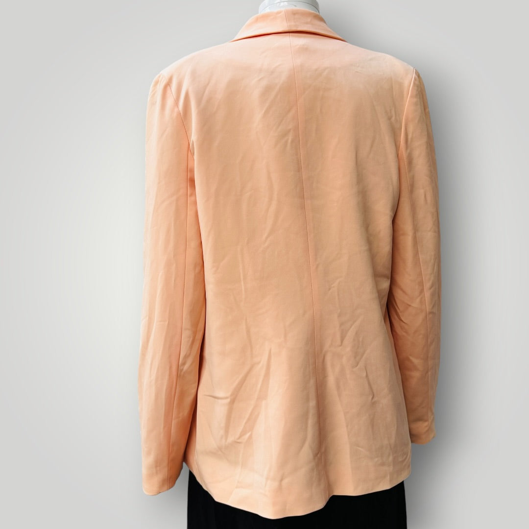 HARRIS TAPPER / apricot tie blazer / m (3922167285531563223)