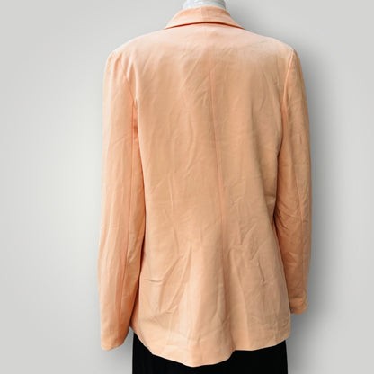 HARRIS TAPPER / apricot tie blazer / m (3922167285531563223)
