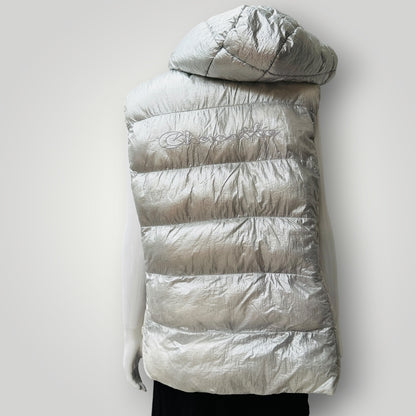 silver / puffer vest / 4XL (3922167291665233619)