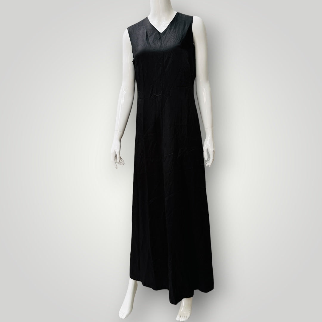 1990s nz vintage / STREET LIFE / maxi dress / 12 / made in nz (3922167293128286009)