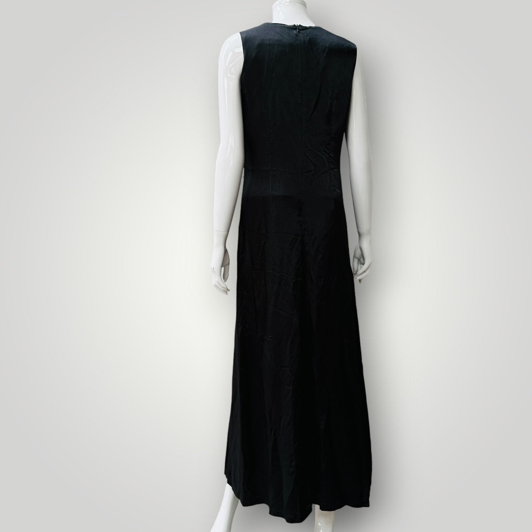 1990s nz vintage / STREET LIFE / maxi dress / 12 / made in nz (3922167294305838257)