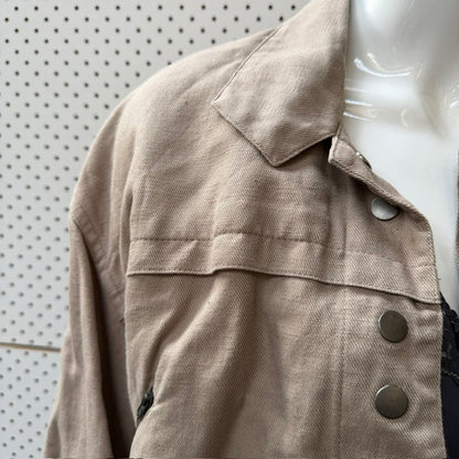 ZAMBESI / 'bomber' cropped jacket / s (3922255608522516317)