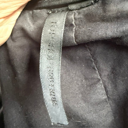 TOPSHOP / softest black leather biker jacket / 10 (3922255650770409032)