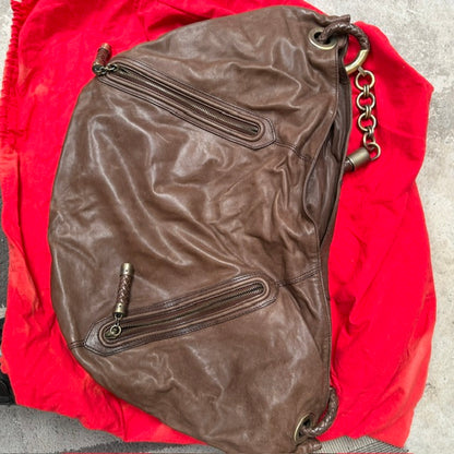 1990s vintage / BALLY / leather / slouchy hobo bag (3922255668672066553)