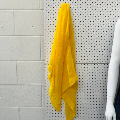 silk / scarf / yellow / large (3922255699946147439)