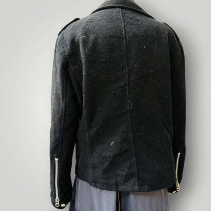 wool / biker jacket / s (3922255922069478863)