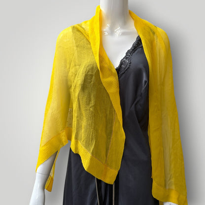 silk / scarf / yellow / large (3922255935016299813)