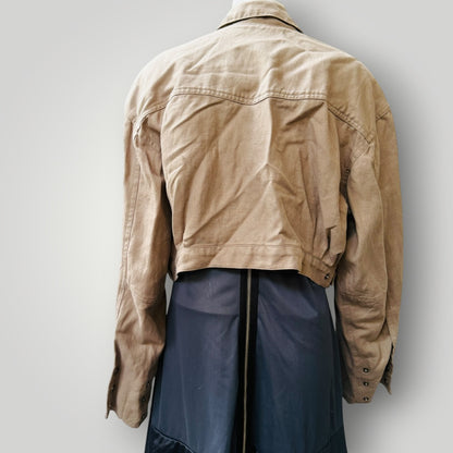 ZAMBESI / 'bomber' cropped jacket / s (3922255975420090932)
