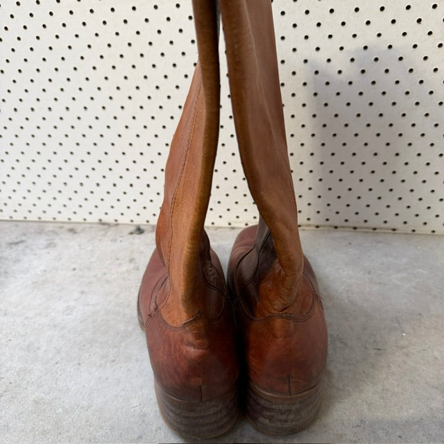 vintage / rigger boots / like frye campus boots / 41 (3922603804382129678)