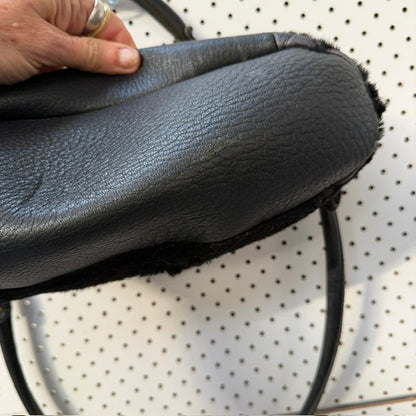DEADLY PONIES / mr panther in fur / leather bag (3922603842257546936)
