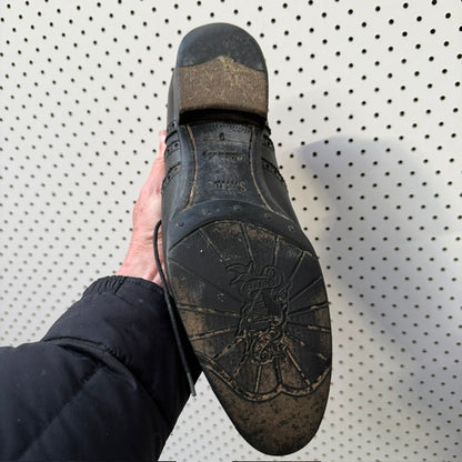 Paul Smith / Black Leather Wingtip Brogues / 9 (3922603870178193638)