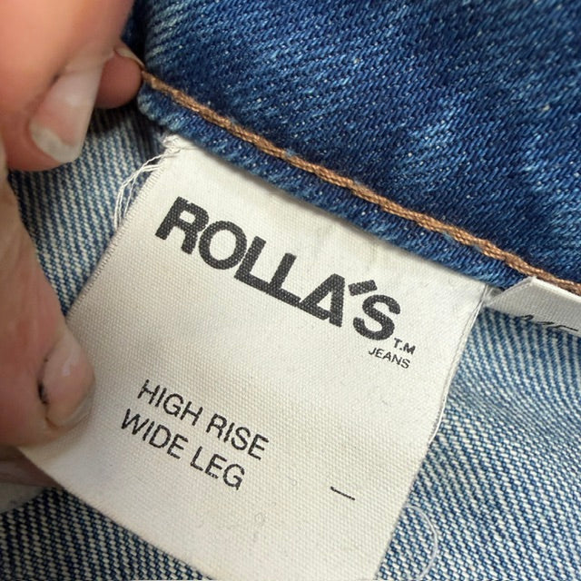 ROLLAS / 12 (30) / high rise wide leg jeans (3922603889054651873)