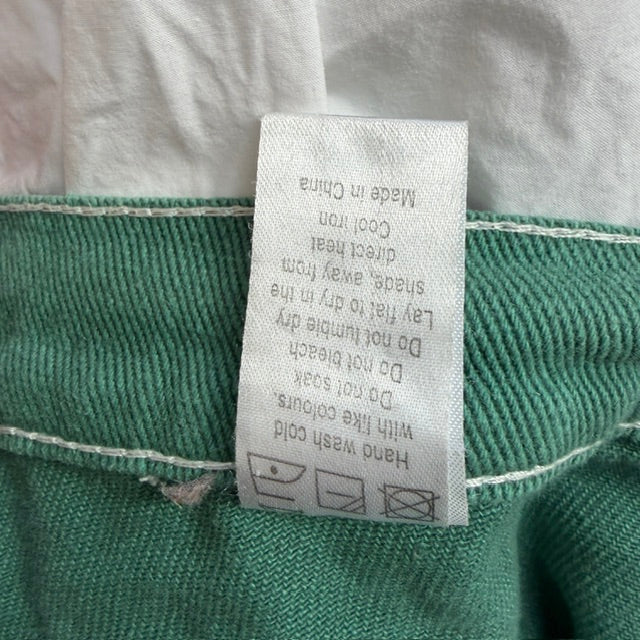 LIONESS / green / miami vice wide legged cargo pants / L (3922603899560312979)