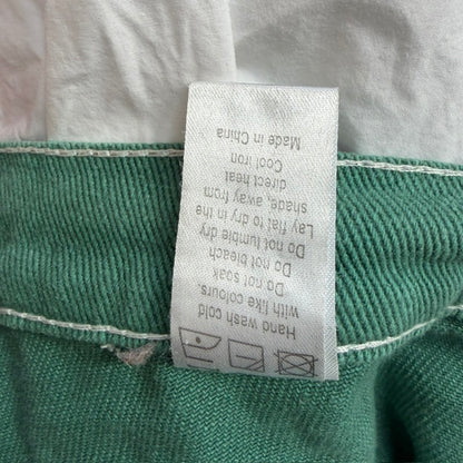 LIONESS / green / miami vice wide legged cargo pants / L (3922603899560312979)