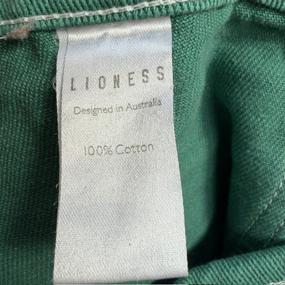 LIONESS / green / miami vice wide legged cargo pants / L (3922603901760640597)