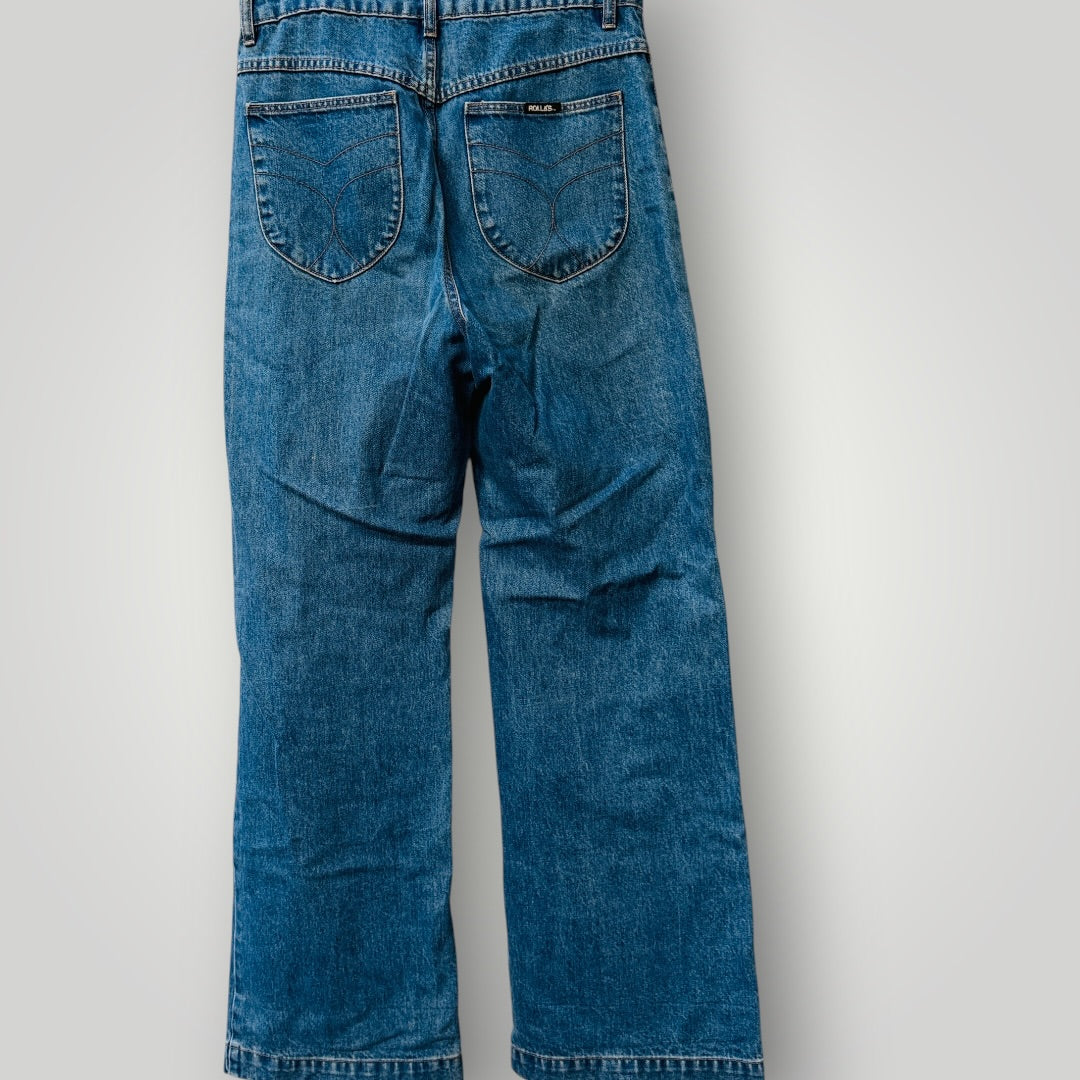 ROLLAS / 12 (30) / high rise wide leg jeans (3922604070765113054)