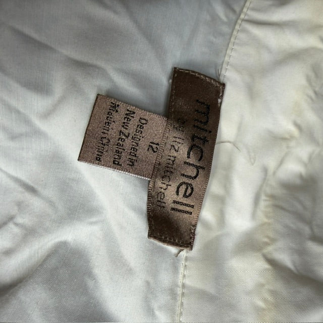 LIZ MITCHELL / white jacket / 12 (3922771860282686700)
