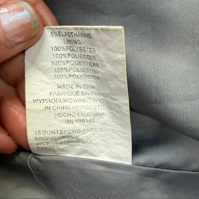 Motel / Maiwa / textured blazer in charcoal grey / m (3922771866795722278)