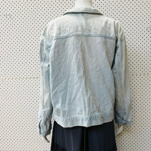 Motel / Maiwa / textured blazer in charcoal grey / m (3922771928776351132)