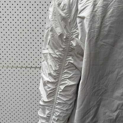 absent / silver / soft puffer bomber / large / (3922771951369029151)