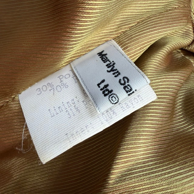 1990s nz vintage / MARILYN SAINTY / soft velvet jacket / s / made in nz (3922771971774619017)