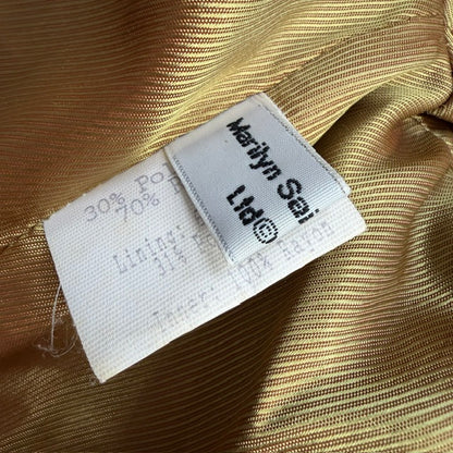 1990s nz vintage / MARILYN SAINTY / soft velvet jacket / s / made in nz (3922771971774619017)