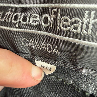 1980s vintage / canadian / boutique of leathers / jacket / m (3922771985021826690)