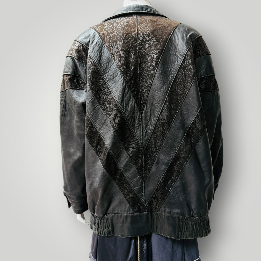 1980s vintage / canadian / boutique of leathers / jacket / m (3922772098497382311)