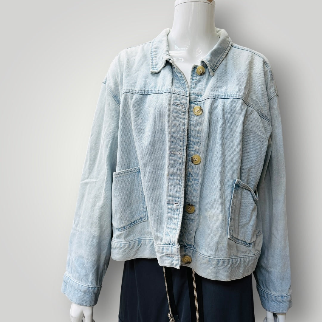 Motel / Maiwa / textured blazer in charcoal grey / m (3922772117903154181)