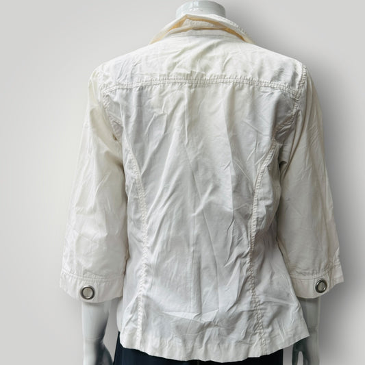 LIZ MITCHELL / white jacket / 12 (3922772151795743112)