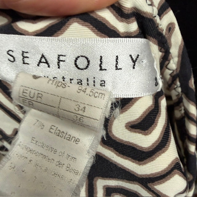 SEAFOLLY / patterned skirt / s (3923127183264131500)
