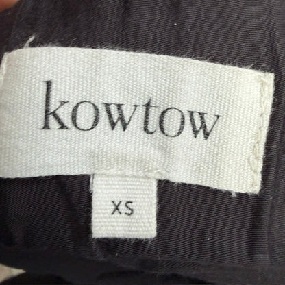 KOWTOW / black cotton skirt with pockets / s (3923127190436949621)