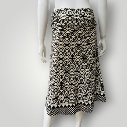 SEAFOLLY / patterned skirt / s (3923127413449114960)
