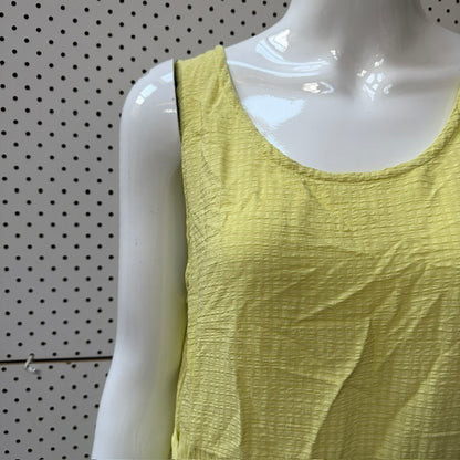 1990s vintage / yellow maxi dress / made in nz / s/m (3923222333201910435)