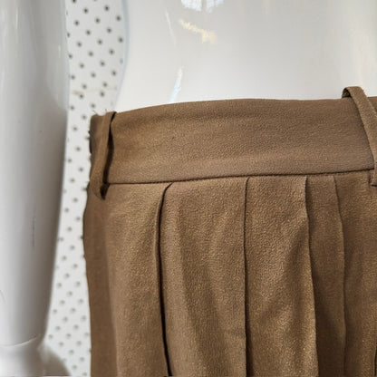 KATE SYLVESTER / gold skirt / m (3923222413793545854)