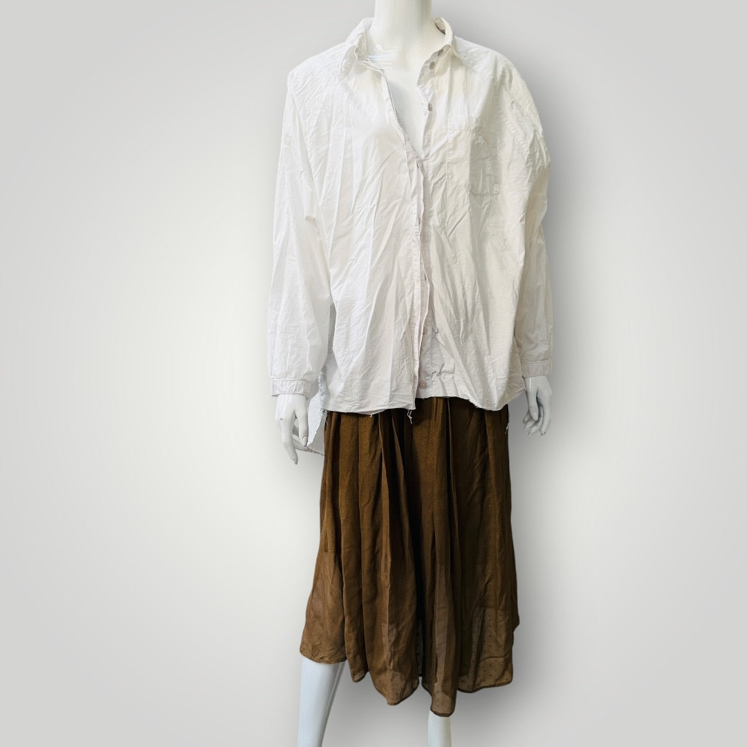 KOWTOW / white shirt / m (3923222549670202441)
