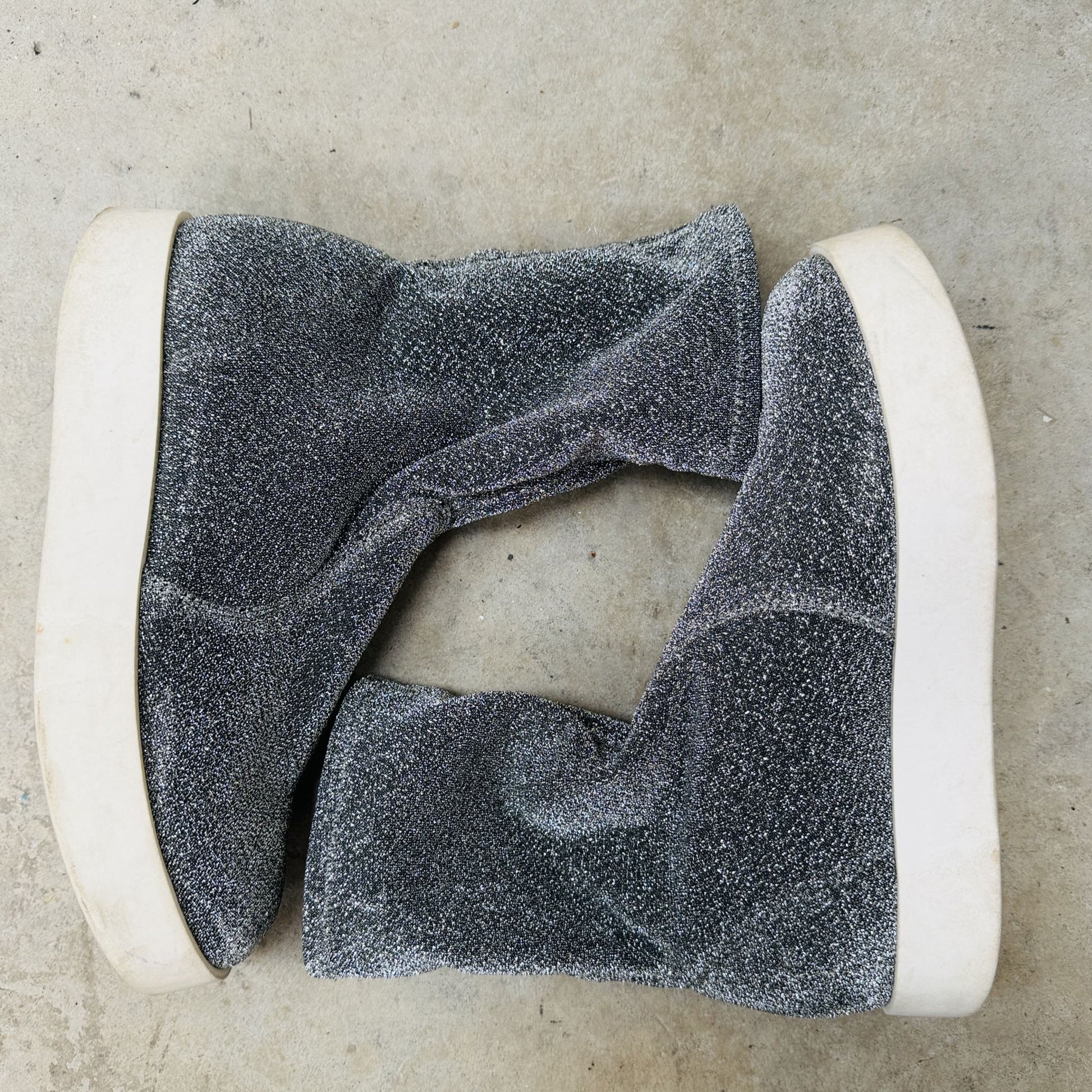 Paula Ryan / Lunare boot / silver / 38 / made in italy (3923332944719499306)