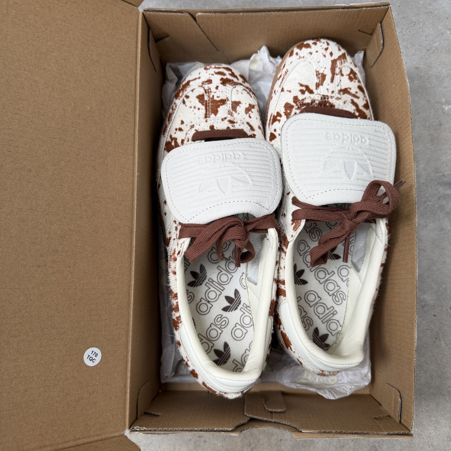 ADIDAS / Samba LT "Cow Print" trainers / 41.5 (3923333001590297952)