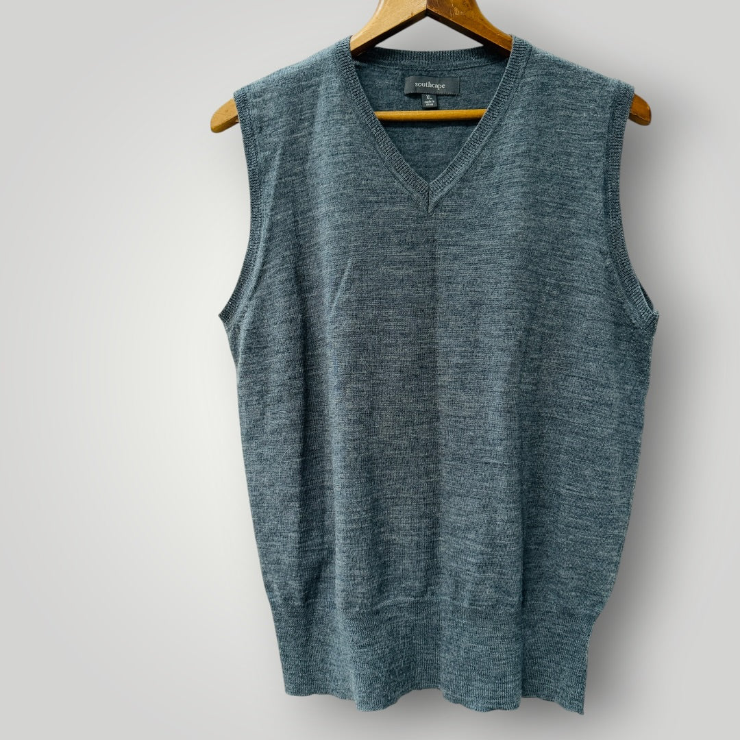 SOUTHCAPE / merino vest / XL (3923333185133953480)