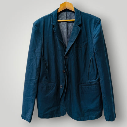 CUTLER + CO / deep blue blazer / 104 (3923333190775331982)