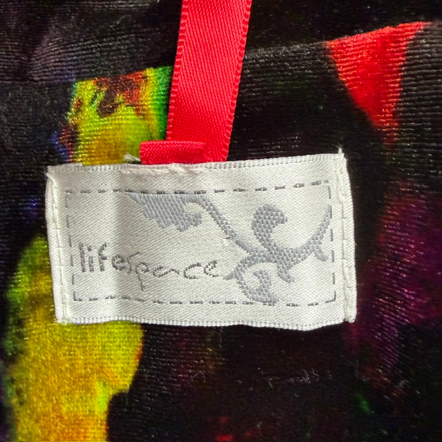LIFESPACE / artistic velvet coat / multi coloured / s/m (3923740124213840483)