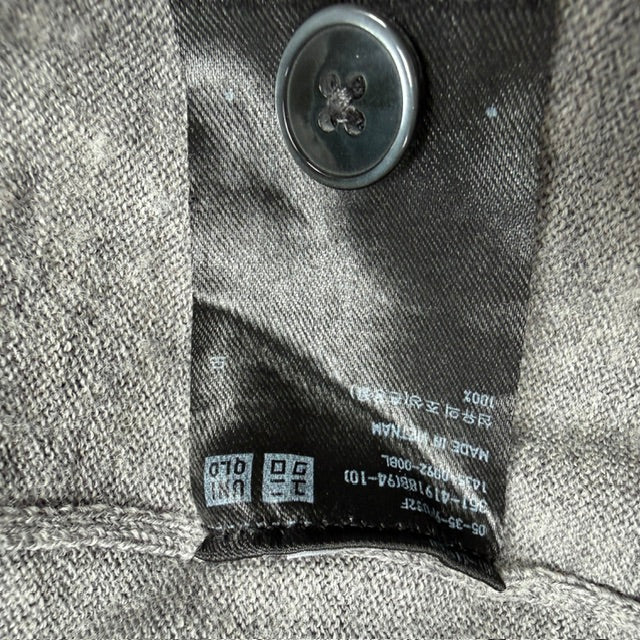 UNIQLO / wool v necked cardigan / L (3923827262512326833)