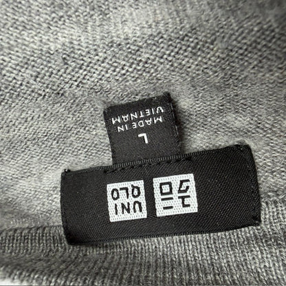 UNIQLO / wool v necked cardigan / L (3923827264909770798)