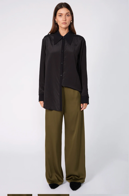 MOOCHI / glowed pants / 14 / black / made in nz (3923835423504517634)