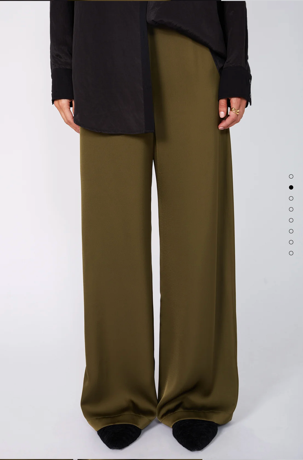 MOOCHI / glowed pants / 14 / black / made in nz (3923835427626872243)