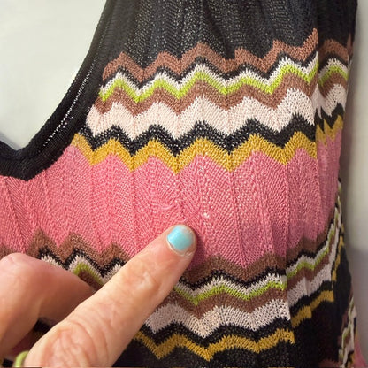 WHISTLES / striped knit tank / s (3923894381381674830)