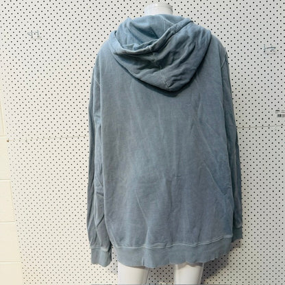 AFENDS / blue grey hoodie / L (3923894388205009432)