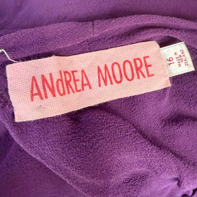 ANDREA MOORE / silk tunic top / 16 (3923894394770416692)