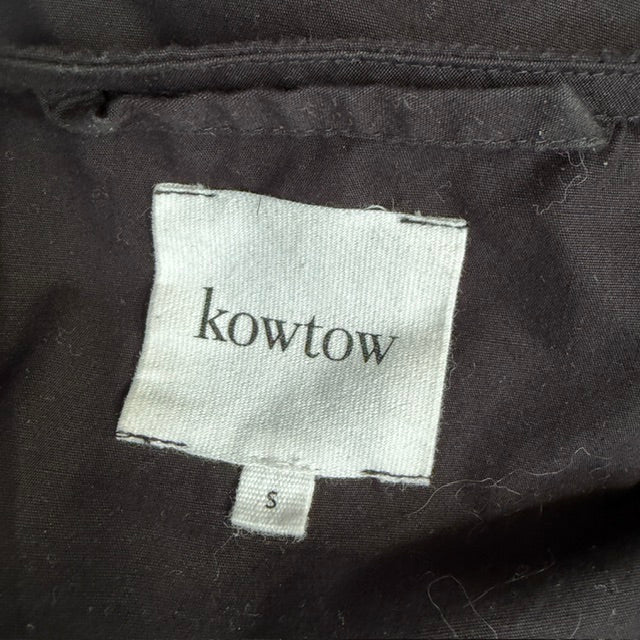 KOWTOW / kimono sleeved oversized cotton top / s/m (3923894450682994072)