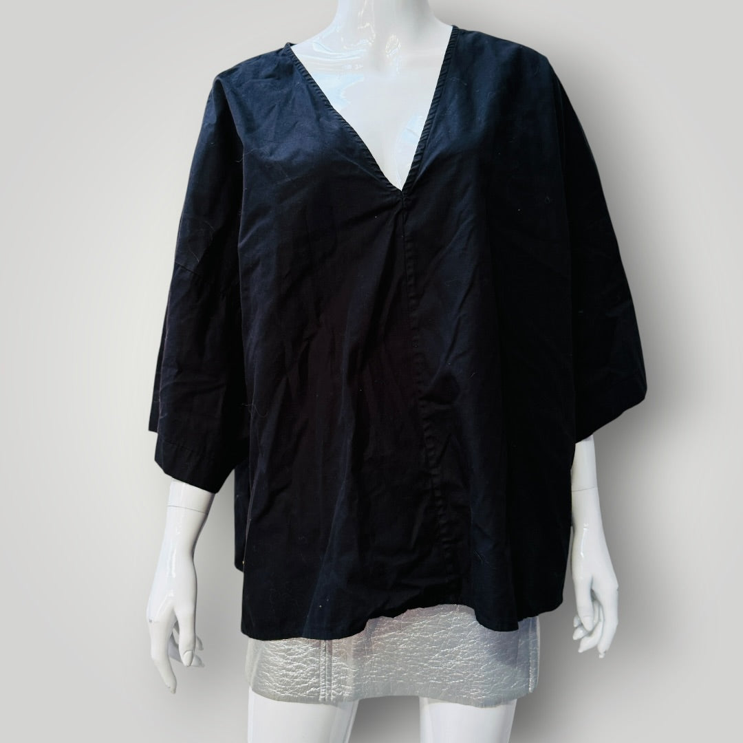KOWTOW / kimono sleeved oversized cotton top / s/m (3923894680637875703)